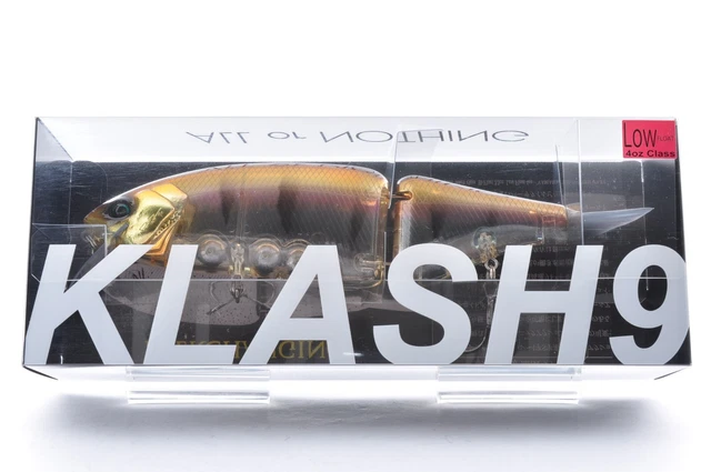 DRT KLASH9 HIDE – 4oz – Appât Nageur Flottant 9 Pouces – Japon – Occasion