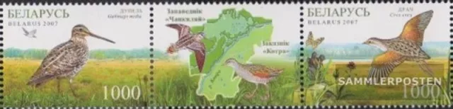 Weißrussland 670-671 Dreierstreifen (kompl.Ausg.) postfrisch 2007 Cepkelis und K