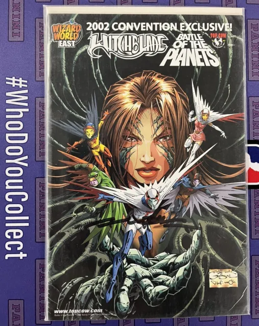 Witchblade #116 Battle Of The Planets Andy Park Signed Auto Wizard World Variant