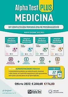 Alpha Test plus. Medicina. Kit completo di preparazione co... | Livre | état bon