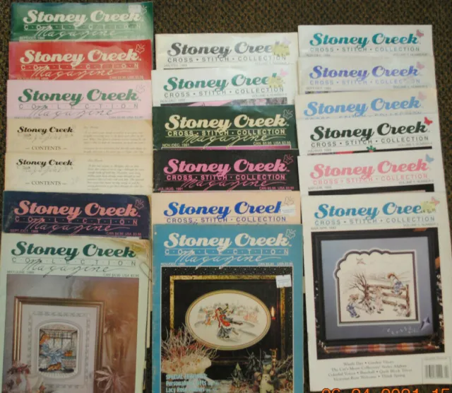Stoney Creek Cross Stitch Books OOP dated 1985-2013 You Choose 