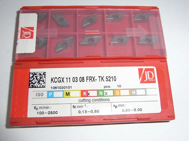 Sandvik T-Max P Schneidplatte zum Drehen DNMG 11 04 04-PM 4425 10Stk Sandvik T-Max P Schneidplatte zum Drehen DNMG 11 04 04-PM 4425 10Stk