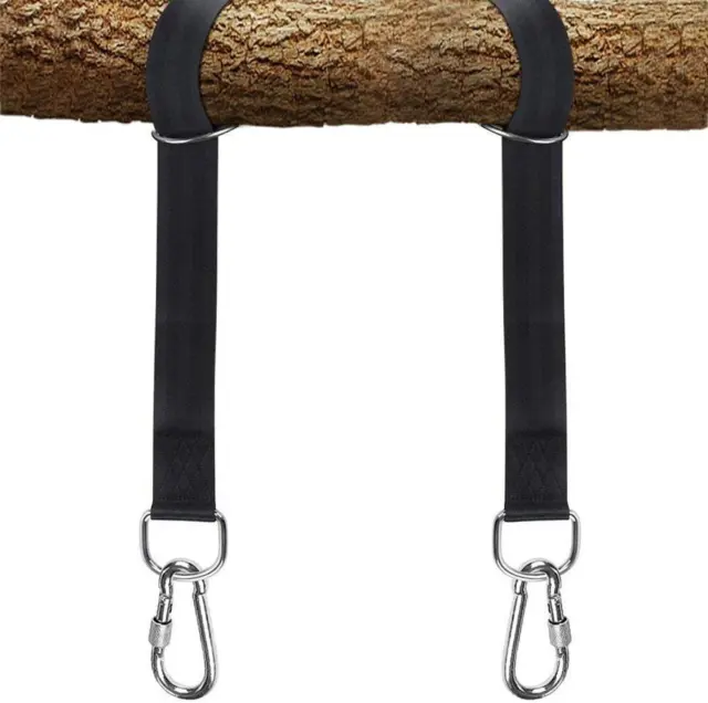 Tree Swing Hanging Straps Kit Holds 2000 Lbs,5Ft Extra Long Strap with Safer Loc