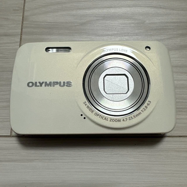 OLYMPUS VH-210 WHITE 14.0MP compact Digital Camera [EXC++]