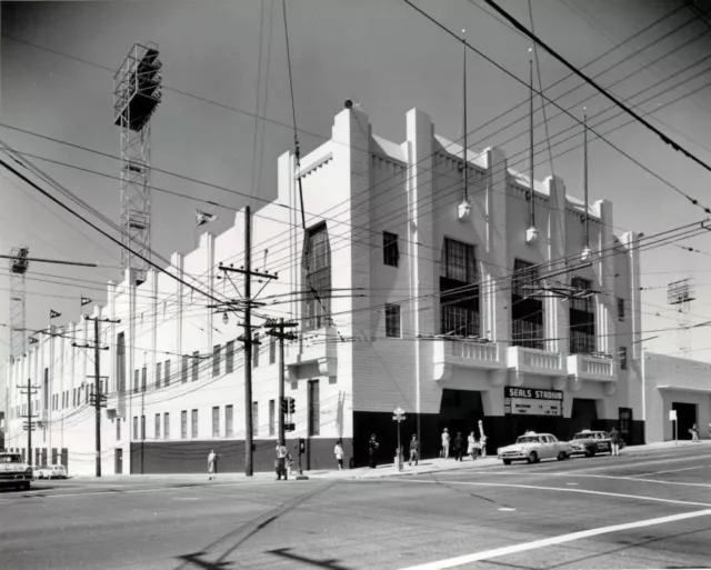 San Francisco Seals Stadium, 8x10 B&W Photo