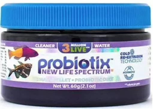 Nuevo Life Spectrum Probiotix Pequeño Pellet Probiótico Dieta Marino y Fresco 40 g