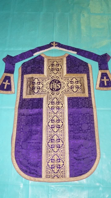 Kasel mit Stola, Messgewand Chasuble Casula Pianeta
