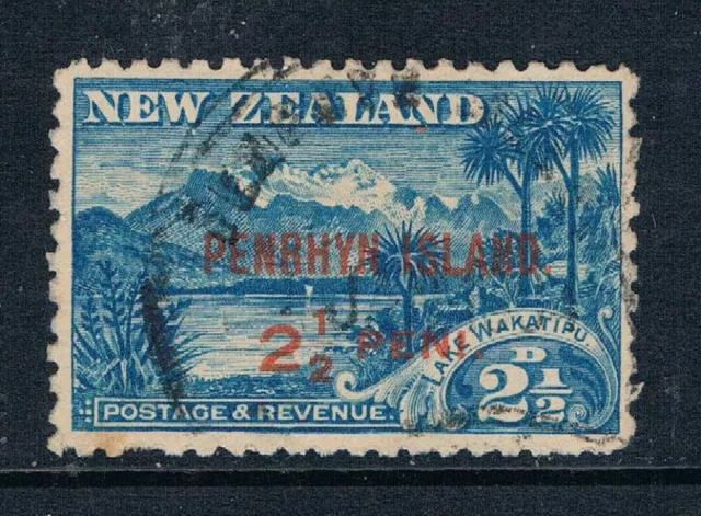 Penrhyn Ist - 1902 - 2½ See Wakatipa Von NZ Ovprtd - Sc 8 [ Sg 1] Gebraucht A1