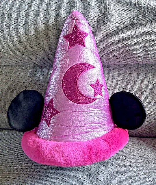 DISNEYLAND PARIS FANTASIA Sorcerer's Apprentice Mickey Minnie Mouse Hat ...