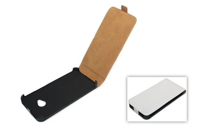 Étui pour Téléphone Portable Housse de Coque Sac (Clapet Slim) HTC Un M7 Neuf