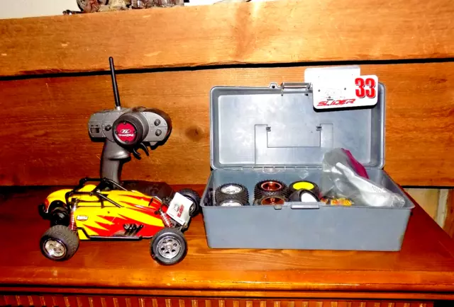 Losi Rc Mini Sprint Slider W/ Controler, Tires &Extras