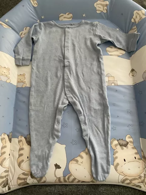 NEXT tuta da pigiama next bambini all-in-one babygrow taglia 9-12 m blu