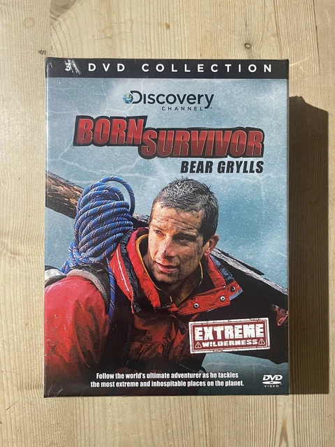 Bear Grylls Born Survivor Extreme Wilderness 3 DVD Collection NEW SEALED