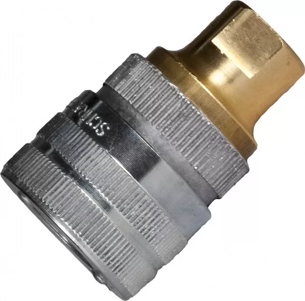 1461EL-12 Schrader Heavy Duty Coupling 68 Series 1/2" BSPP Female