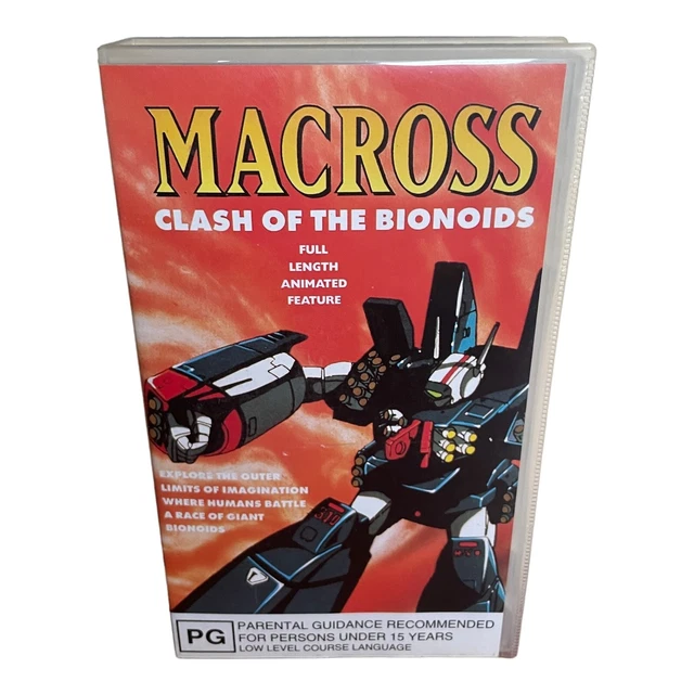 Macross: Clash of the Bionoids VHS (1991) English Dub RARE ...