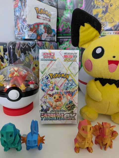 pokemon card terastal festival ex booster box Pokemon Card Terastal Festival ex Booster Box sv8a Korean ver.  Pokioh