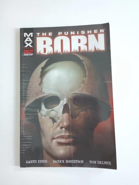 The Punisher Born Trade Paperback TPB - Marvel MAX Comics - First Printing