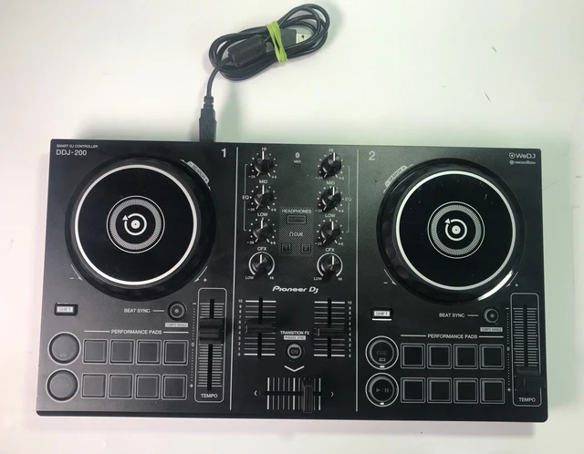 Pioneer DDJ-200 DDJ200 2-Deck USB Smartphone PC/Mac Starter DJ Controller Portab Pioneer DDJ-200 DDJ200 2-Deck USB Smartphone PC/Mac Starter DJ Controller Portab
