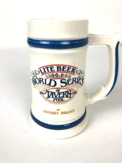 Lite Beer World Series Of Tavern Pool Caesars Palace Mug