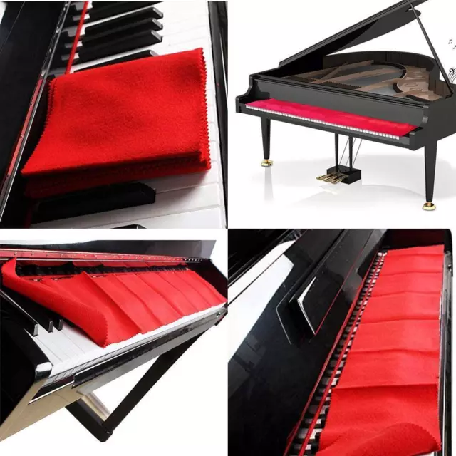 Cotton Piano Keyboard Dust Soft Cover For All 88 Key Piano 6C8A6C8A K3K0🔥