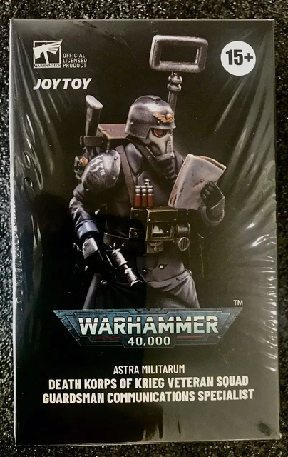 Figurine Warhammer 40k JOYTOY 1:18 Death Korps Of Krieg - Neuve - Édition Limitée 2015