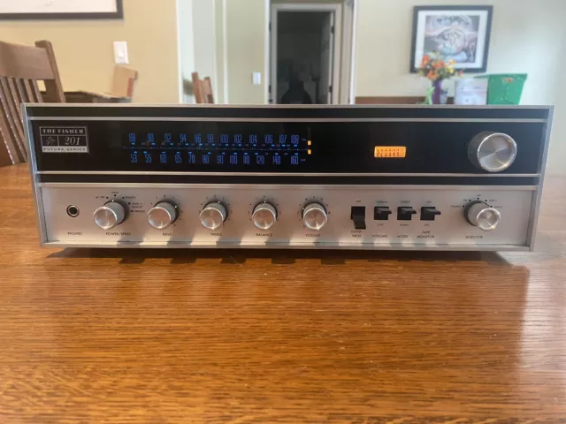 Fisher Futura Series 201 Stereo Receiver Please Read