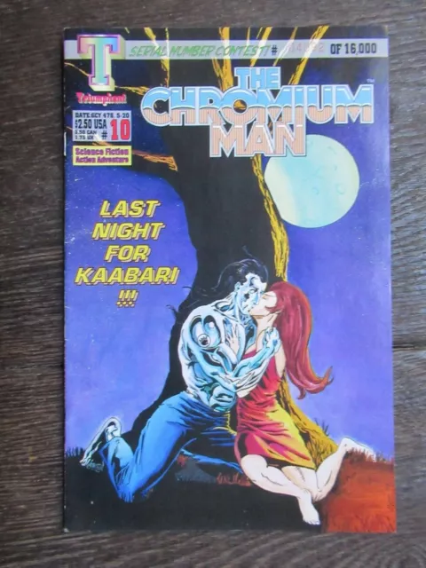 The Chromium Man #10 Triumphant Comics Very Fine  (W5)