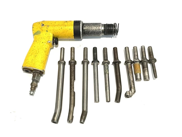 ATLAS COPCO RRH-06P Recoilless Rivet Gun With 10pc Rivet set .401 Shank ...