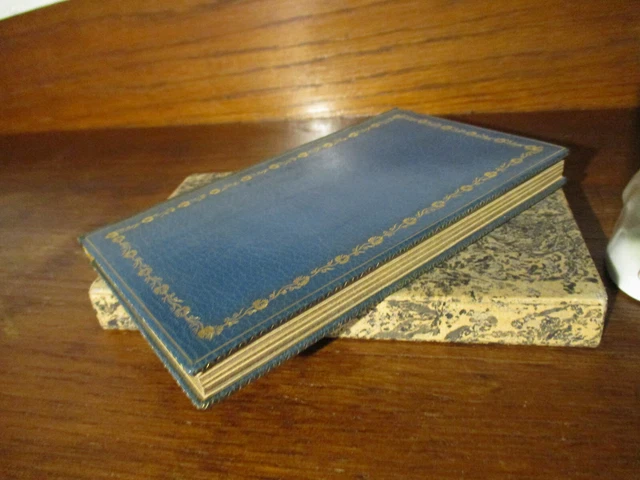 GOETHE Pressendruck JUNIPERUS PRESSE 1924 Leder Handeinband MEISTEREINBAND 2