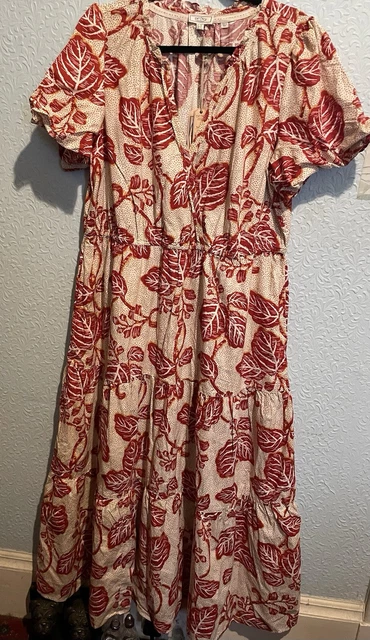 FAT FACE RED CRANBERRY Emma Knitted Dress Uk Size 12 New Bnwt 22.99 PicClick UK