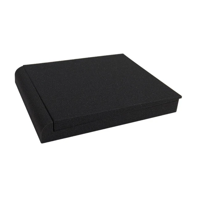Anneau D'isolation Acoustique Pour Haut-parleur De Voiture ISpchen - Mousse Autocollante Universelle 19.5x19.5x2.5 Cm