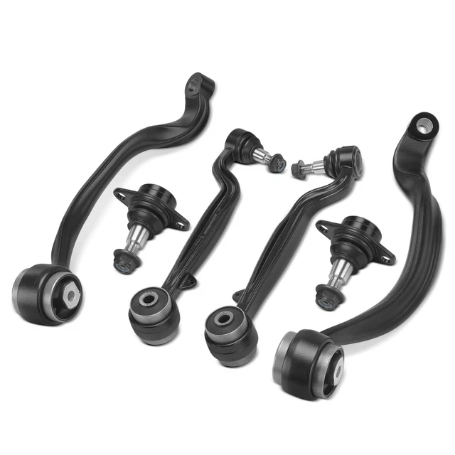 ATEC Germany Lot 2 Bras De Suspension Avant Inférieur Gauche + Droit – Avec Coussinets & Rotule Ø17 Mm, Compatible Citroën/Peugeot/Fiat/Lancia