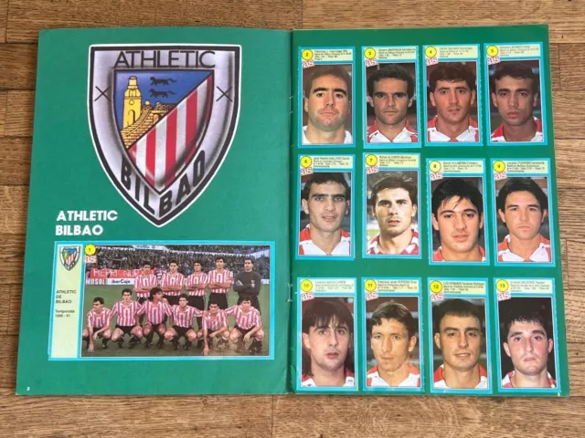 Album figurine as LIGA ESPANA 1990 91 COMPLETO Calciatori sticker card football 2