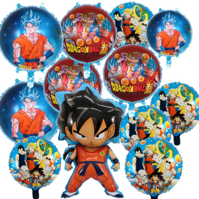 4 pc DRAGON BALL Z SUPER BIG 29'' Party Birthday GOKU HERO Helium