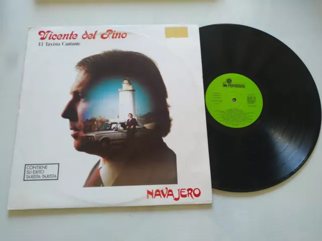 Vicente del Pino Navajero 1984 Fonodis - LP Vinilo 12" VG/VG