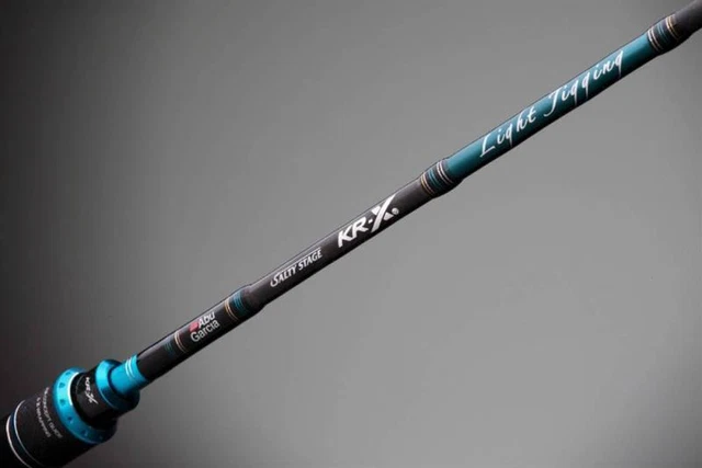 abu garcia kr-x light jigging rod AbuGarcia Salty Stage SS KR-X LJ SXLC-633-150-KR Bait Blue Hairtail Sporting Goods 93g /Tip diameter New Abu Garcia Krx Salty