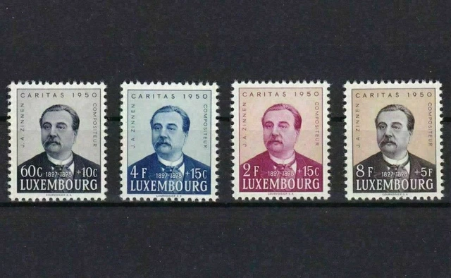 Luxembourg 1950 National Welfare Fund Mnh Stamps Set Cat £55  Ref 4873