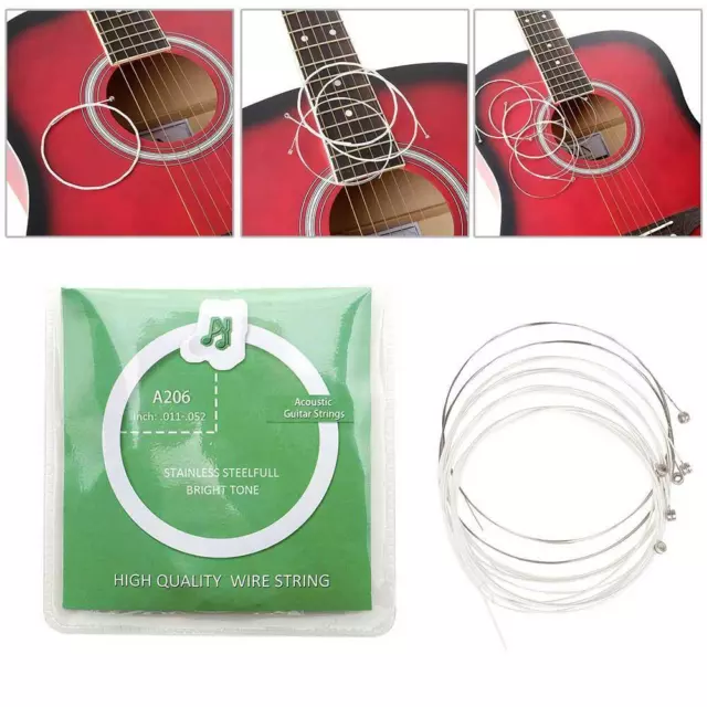 Classic Acoustic Guitar Super Light 6X Strings Nylon S Set Silver Plating S8R4