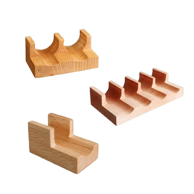 Support à Tacos Et Sushis En Bois Fossthiroy – Présentoir Original Et Élégant Pour Cuisine, Restaurant Ou Table De Fête