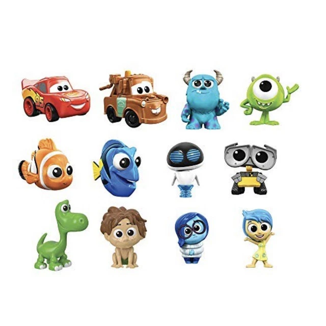 DISNEY PIXAR MINIS Series 1 Mystery Packs by Mattel, SET OF 2 $5.99 ...