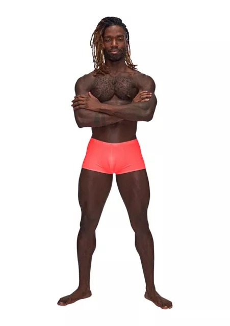Boxer a righe corallo S - XL Designer pantaloni sexy eleganti poliammide sexy