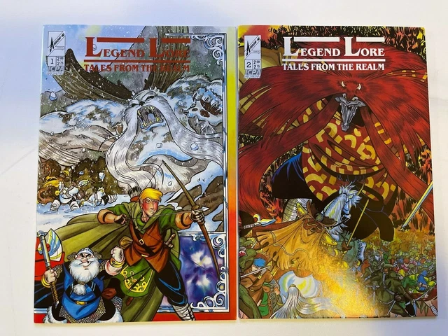 Legend Lore Tales From The Realm #1-2 (Arrow Comics/Guy Davis/0521130) Full Set