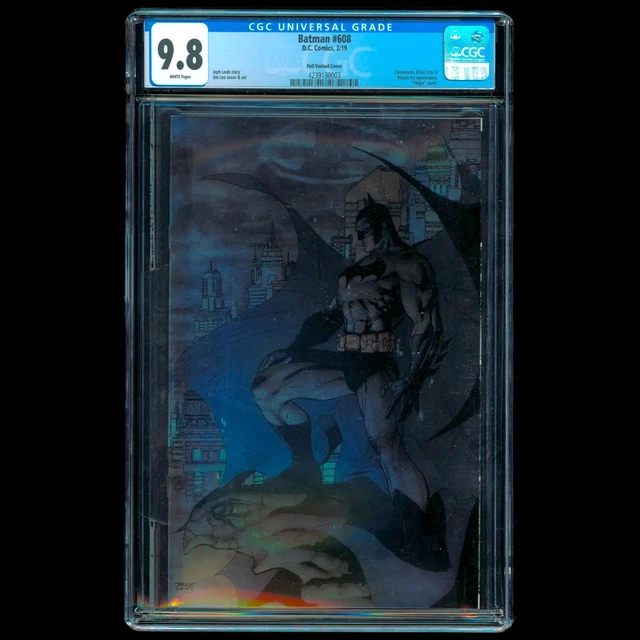Batman #608 Foil Variant Cover Cgc 9.8 Jim Lee Cover