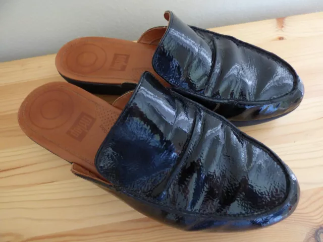 Fitflop serene patent mules on sale