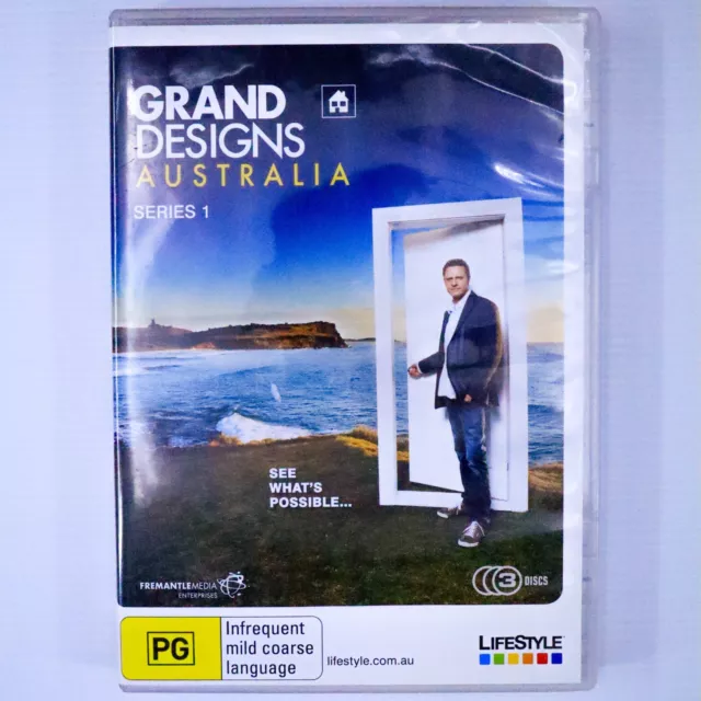 Grand Designs Australia: Series 1 (DVD, 2010) Documentary Reality TV Series - R4
