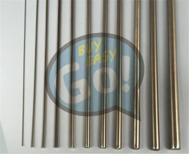 New 10pcs 316L (1.64 FT) Diameter 2mm, length 0.5m Stainless Steel Rods Wire