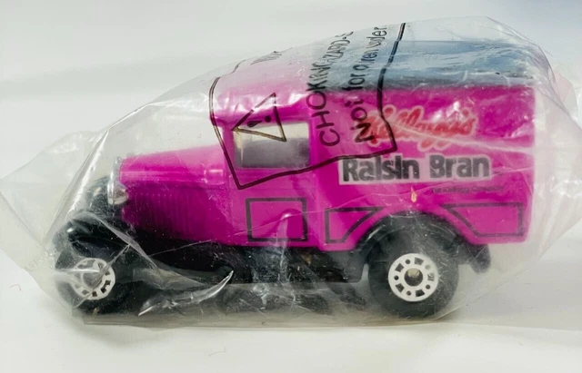 Vintage 1979 Matchbox Lesney Pink Model A Truck Ford Kellogg's Raisin Bran NEW
