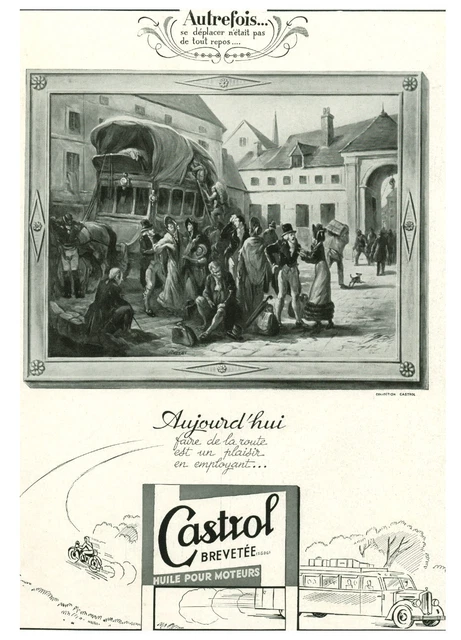ANCIEN LIVRET / Entretien Mobylette Motoconfort / Huile Castrol / Ed