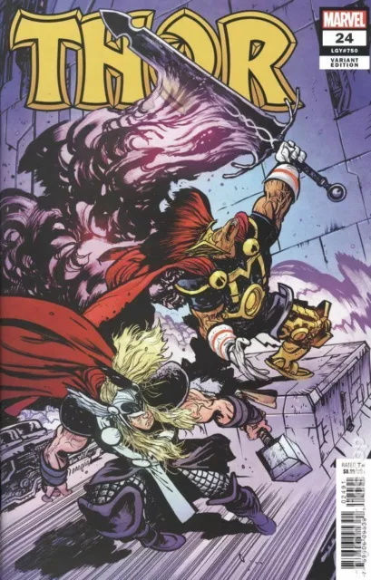 Thor #24 Cover F Johnson Variant Marvel Comics 2022 Eb252