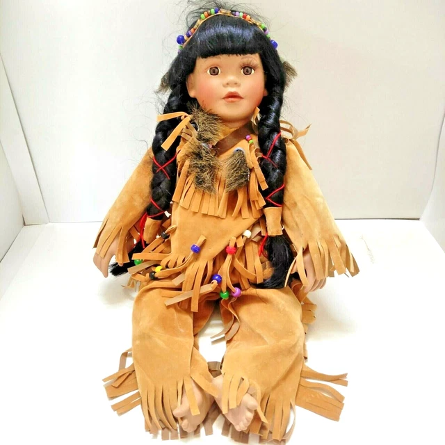 Pocahontas porcelain doll top
